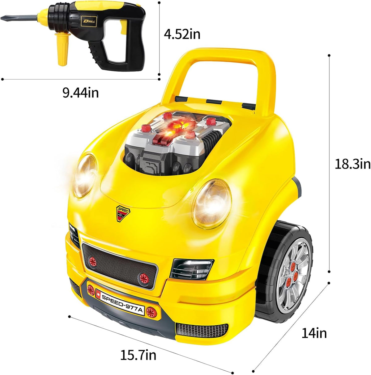 Little Mechanic Truck Builder Workshop Set
