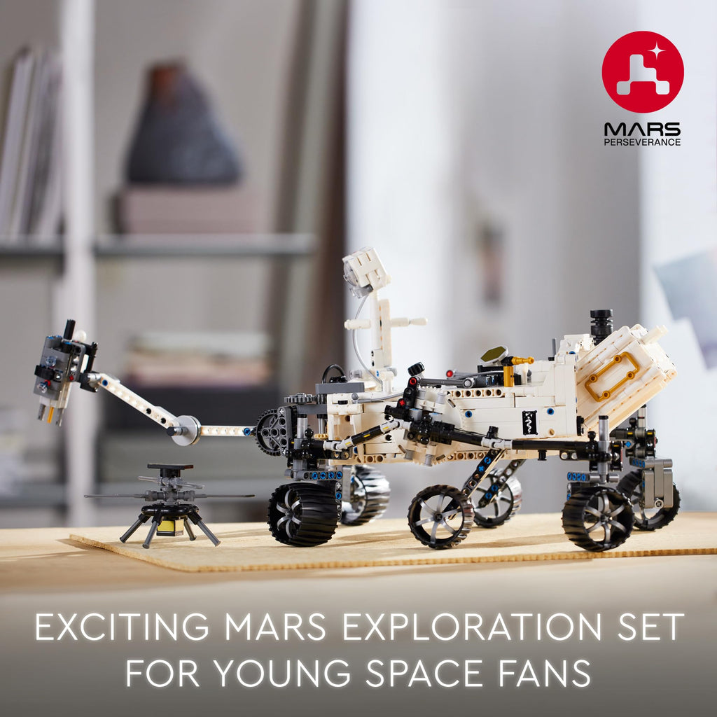 Mars Rover Adventure: LEGO Technic NASA Rover & Helicopter Set for Future Engineers