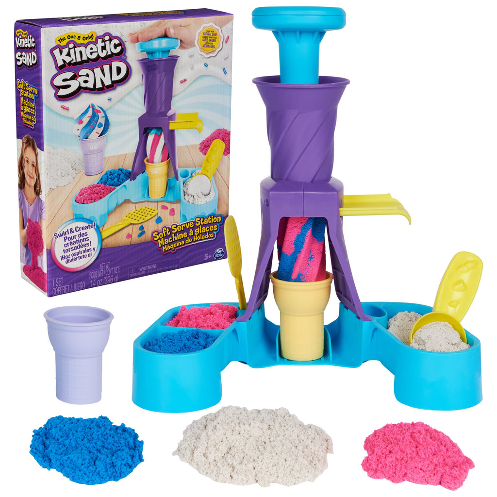 Swirl & Serve Kinetic Sand Station