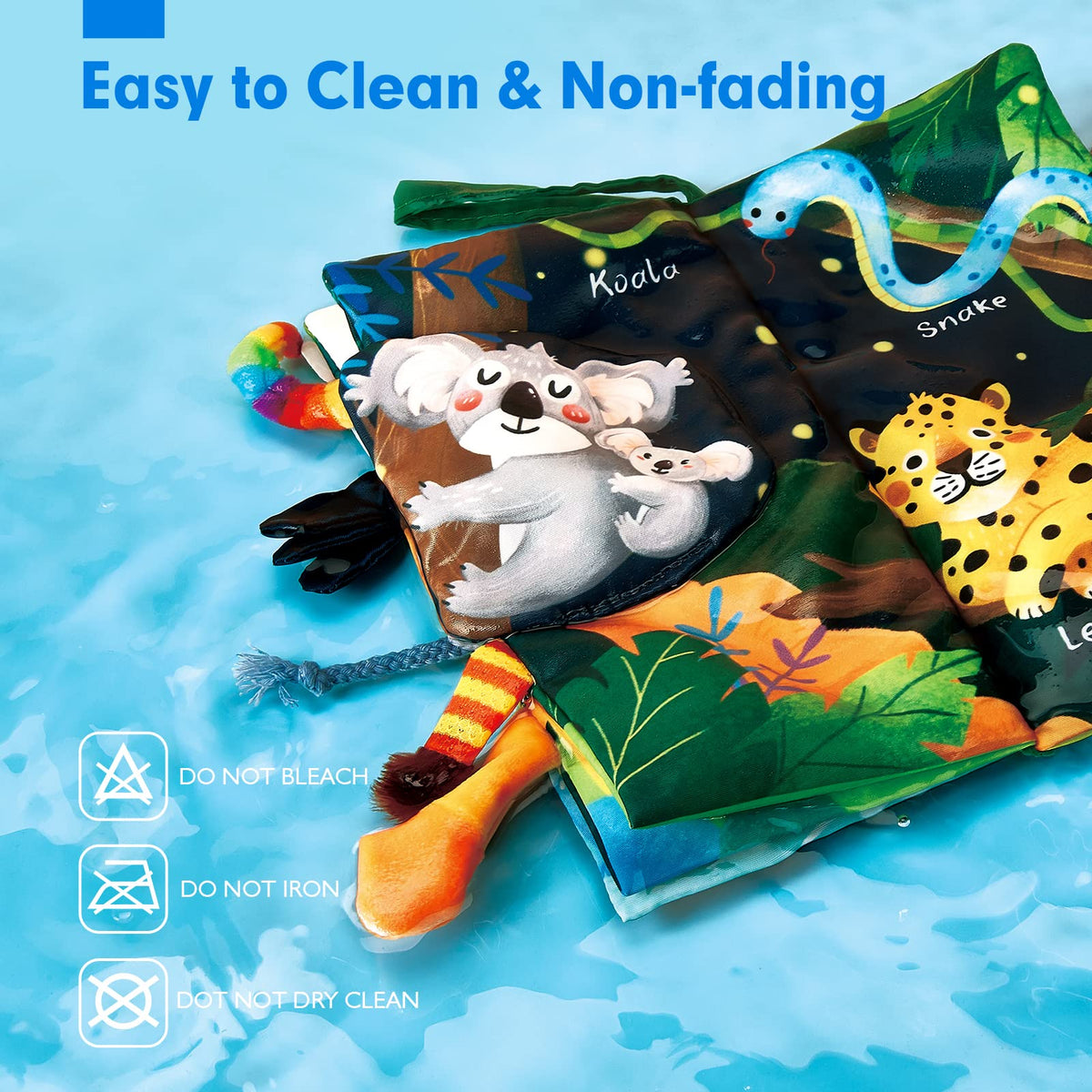 High Contrast Baby Books for Tummy Time & Sensory Play