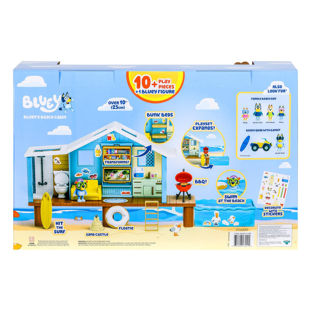 Bluey’s Beach Getaway Playset